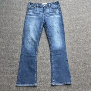 BKE Gabby Jeans Womens 29x31 1/2 Curvy Fit High Rise Bootcut Stretch